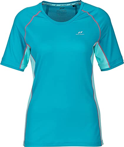 Pro Touch Damen T-Shirt Gaisa Shortsleeve, Blue Aqua/Turquoise, 36 von Pro Touch