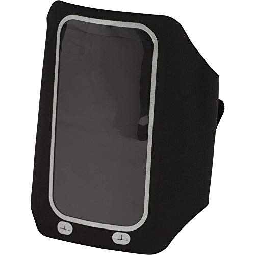 Pro Touch Unisex – Erwachsene Gürteltasche-288295 Gürteltasche, Black/Silver, One Size von Pro Touch