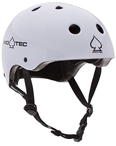ProTec Fahrradhelm Classic Helm, Weiss, 58-60 cm von Pro tec