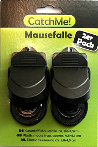 Hocheffektive Mausefalle Kunststoff 2er Pack von Pro