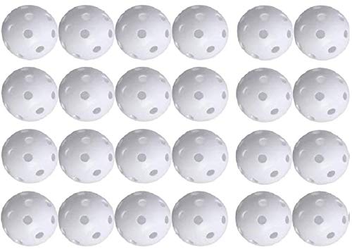 ProLeo 24 Stück Luft/Übungsbälle Golfbälle zum Üben und Trainieren, Für Driving Range, Swing-Training, Innen- Oder Außenbereich von ProLeo