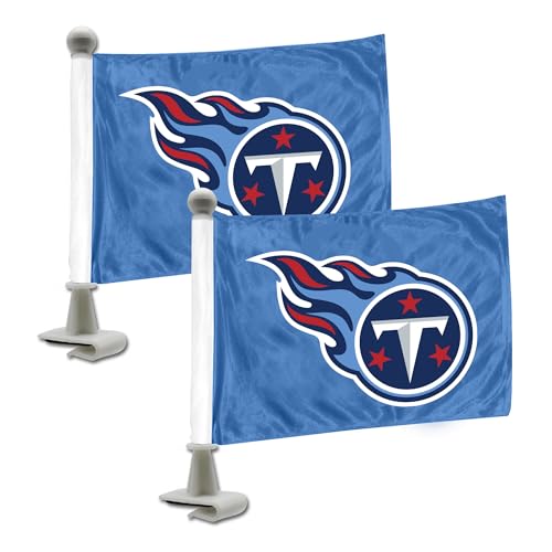 Promark NFL Tennessee Titans Flaggen-Set, 2-teilig, Ambassador Style, Team-Farbe, Einheitsgröße von FANMATS