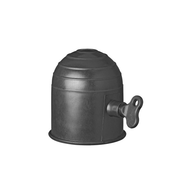 Abdeckkappe Anhängerkupplung - Kunststoff - schwarz mit Schloss von ProPlus