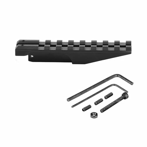 ProWildGear Low Profile Rear Sight Rail Standard for A K 47 1913 Picatinny Rail Mount Scope Red Dot Adapter Base von ProWildGear