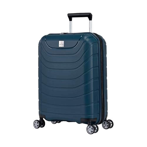 Probeetle by Eminent Koffer Voyager XXI 77cm 112L Hartschalenkoffer L Polypropylen Extra Robust & Leicht 4 Doppelrollen Blau von Probeetle by Eminent