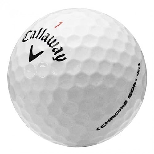 25x Callaway Chrome Soft X | AAAAA Beste Qualität Lakeball Golfball Procycled von Procycled