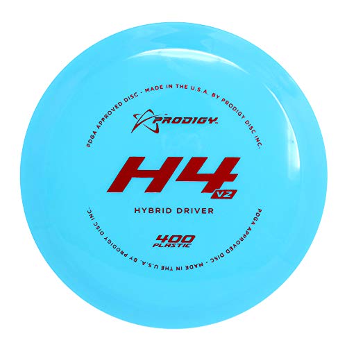 Prodigy Disc 400 H4 V2 | Understable Hybrid Disc Golf Driver | Slightly Understable for Maximum Distance & Straight Flight | Very Durable 400 Plastic | Colors May Vary von Prodigy Disc