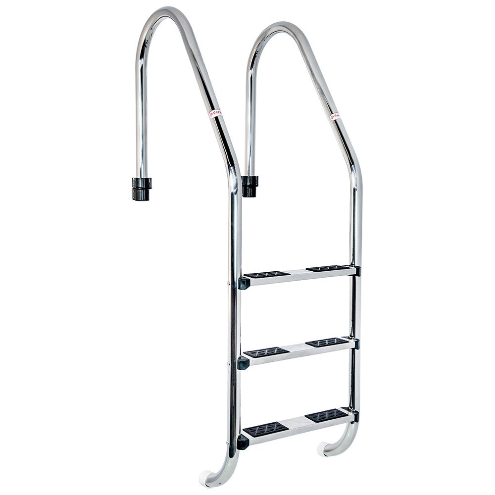 Productos Qp Standard Pool Ladder 2 Steps Silber von Productos Qp