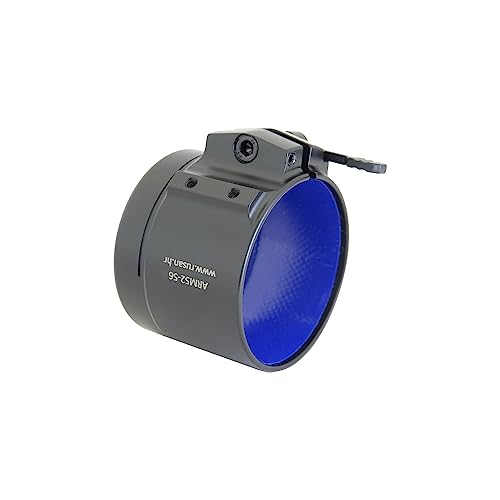 Rusan Klemmadapter ARM52 - mit M52x0,75-mm-Gewinde für Wärmebild- u. Nachtsichteräte - für Zieloptik/Zielfernrohr BZW. Vorsatzgerät Wärmebildkamera/Nachtsuchtgerät - robust & schussfest (40 mm) von Professor Optiken