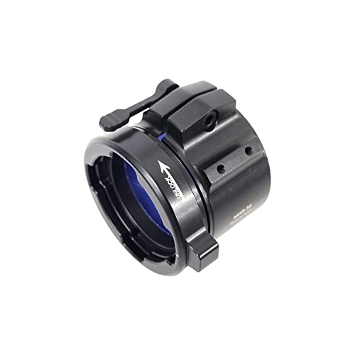 Rusan Modular Adapter MAR für Wärmebild- und Nachtsichteräte - für Zieloptik/Zielfernrohr BZW. Vorsatzgerät (Wärmebildkamera/Nachtsuchtgerät) - robust & schussfest (30 mm Zeiss) von Professor Optiken