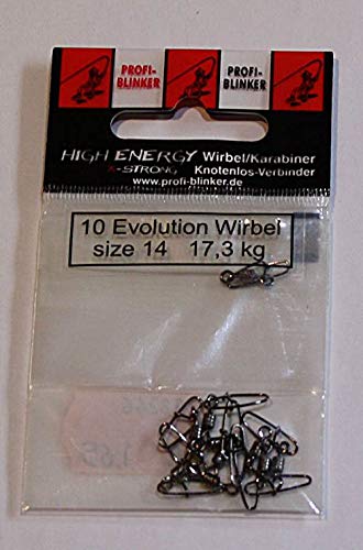 Profi Blinker Evolution Wirbel 10er Gr??? e: 14 schwarz Profi Blinker Evolution Wirbel 10er Gr??? e: 14 schwarz von Profi Blinker