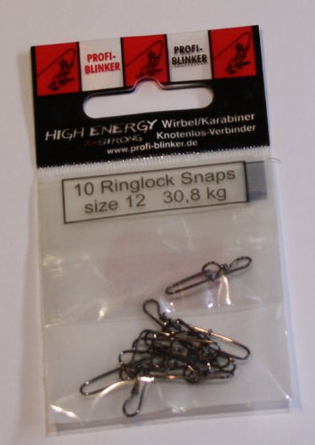 Profi Blinker Ringlock Snaps 10er Größe: 12 von Profi Blinker