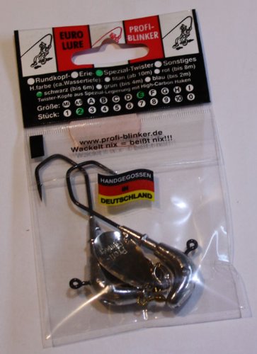 Profi Blinker Spinn-Twister 2er Gr??e: E schwarz von Profi Blinker