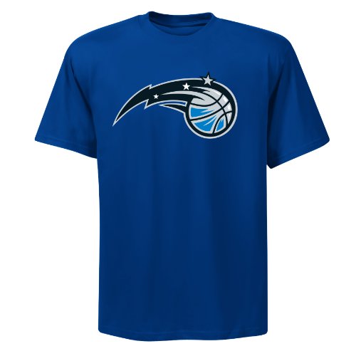 NBA Orlando Magic Dwight Howard Spielername und Nummer kurzärmeliges T-Shirt für Jugendliche, Unisex-Kinder, blau, X-Large von Profile Big & Tall