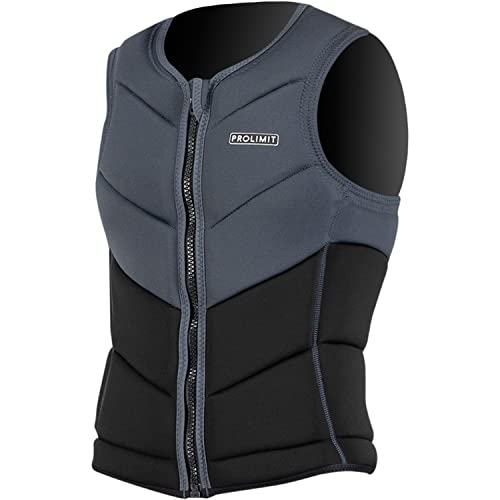 Prolimit Slider Vest Fusion Full Padded FZ, Farbe:Black/Grey, Größe:XS von Prolimit