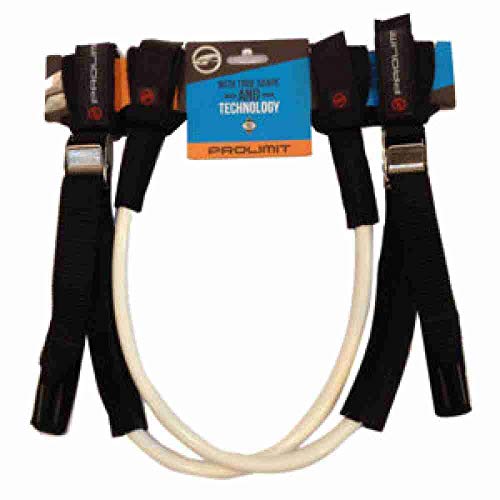 Prolimit WC Harness Lines Vario Schnalle - Weiß Schwarz 22-28 von Prolimit