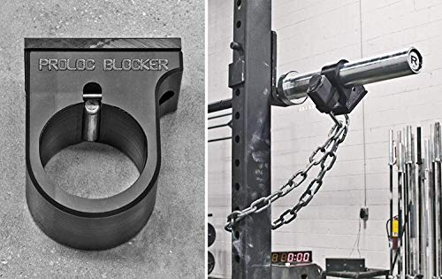 Proloc Blocker Collar - Lock Your Bar and Weight Plates - Fits Most Bars and All Olympic Bars - Made in USA von Proloc