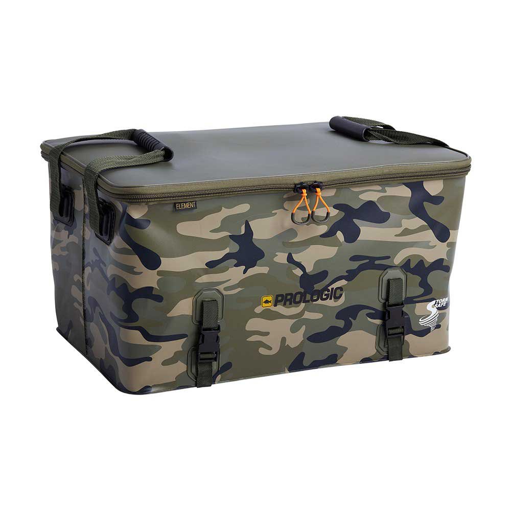 Prologic Element Storm Safe 54l Barrow Rig Case Grün von Prologic