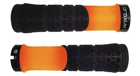 prologo x shred ergonomische griffe orange schwarz von Prologo