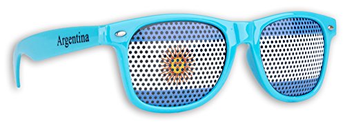 Promo Trade WM Fanbrille - Argentinien mit einem Logo - Sonnenbrille - Fan Artikel von Promo Trade