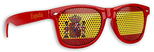 Promo Trade WM Fanbrille - Spanien mit einem Logo Kids - Sonnenbrille - Fan Artikel von Promo Trade