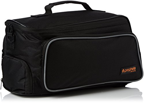 Prophete Gepäckträgertasche Gepäckträgertasche für E-Bike Akku, schwarz, L, 0604 von Prophete