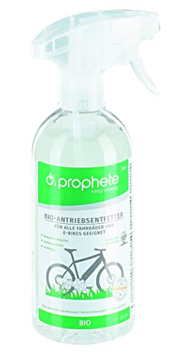 Prophete Fahrradreinigung, Bio-Antriebsentfetter, 500 ml, reinigt wirksam Fahrräder von Prophete