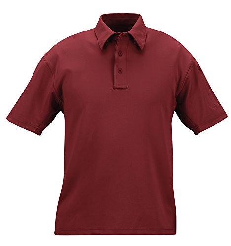 Propper Herren I.C.E Long Sleeve Regular Performance Polo Shirt Small burgunderfarben von Propper