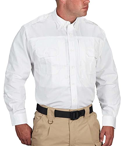 Propper Herren F5312 Herren Langarm Taktisches Shirt, Weiß, X-Large Tall US von Propper