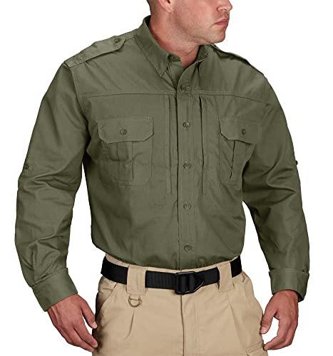 Propper Herren Long Sleeve Tactical Shirt, Olive, XL EU von Propper