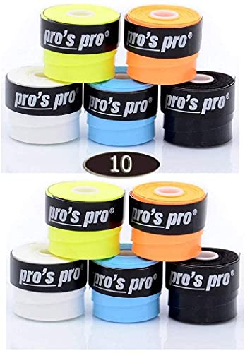 Pros Pro Tennis Griffbänder Super Tacky 10 Stück bunt von Pros Pro