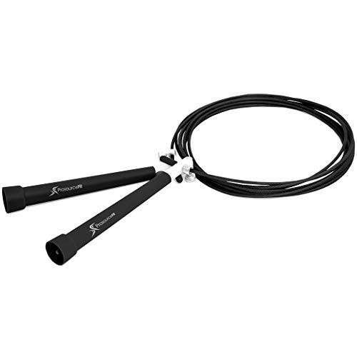 ProsourceFit Speed Jump Rope 10’ Adjustable Length, Super Fast Turning for Cardio, Boxing von ProsourceFit