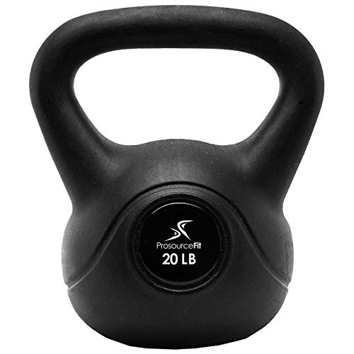 ProsourceFit Unisex – Erwachsene 810244021088 Kettlebell, Schwarz, Einheitsgröße von ProsourceFit