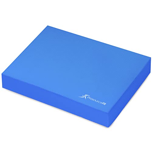 ProsourceFit Unisex – Erwachsene Exercise Balance Pad, Blue-L-(15.5 x 12.75), Einheitsgröße von ProsourceFit