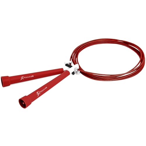 ProsourceFit Unisex-Erwachsene ProSource ps-1173-cjr-red Speed Springseil, rot, 10-Feet von ProsourceFit