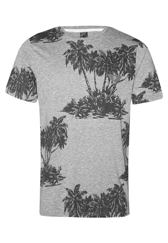 Protest Herren Manton T-Shirt, dunkelgrau melert, M von Protest