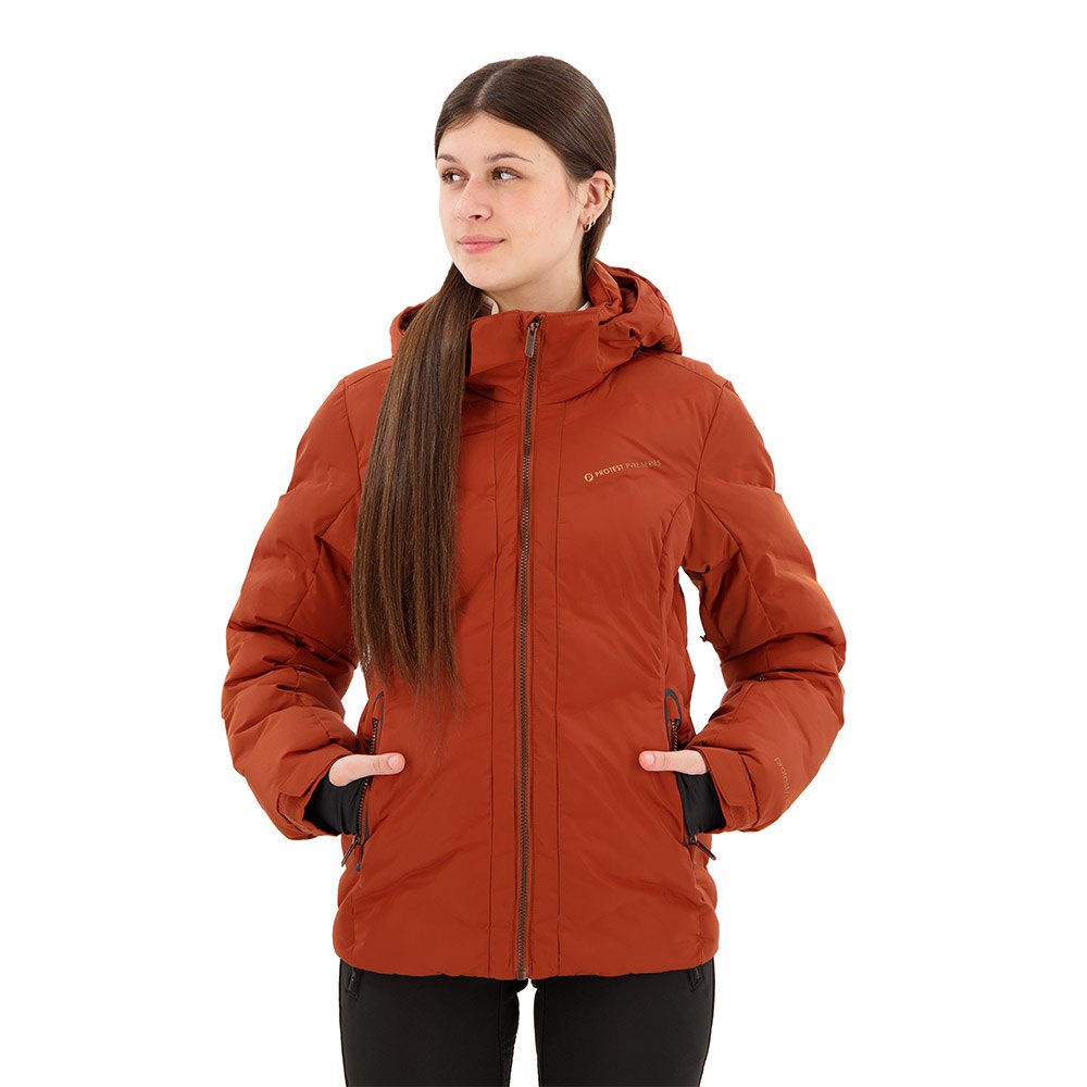 Protest Prtartssu Hood Jacket Orange L Frau von Protest