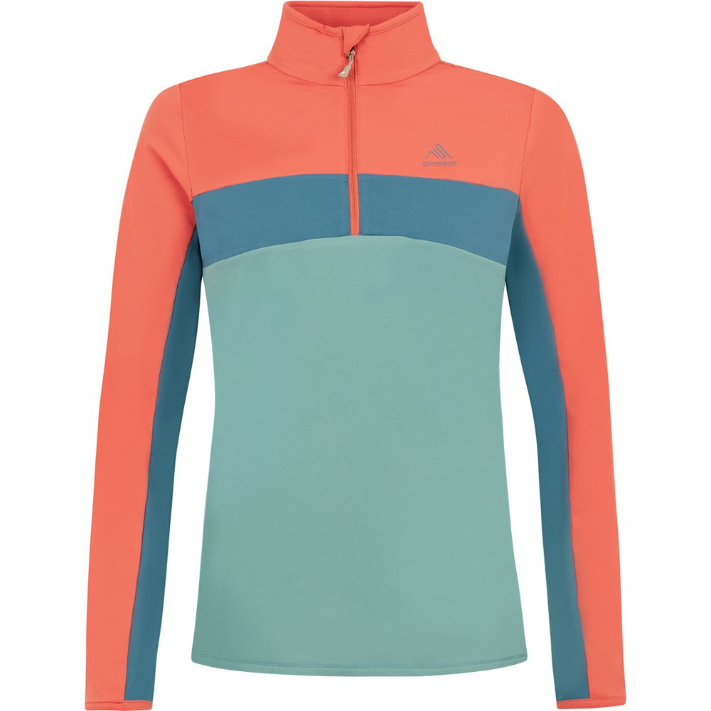 Protest Prtnaiads Half Zip Long Sleeve T-shirt Orange XL Frau von Protest