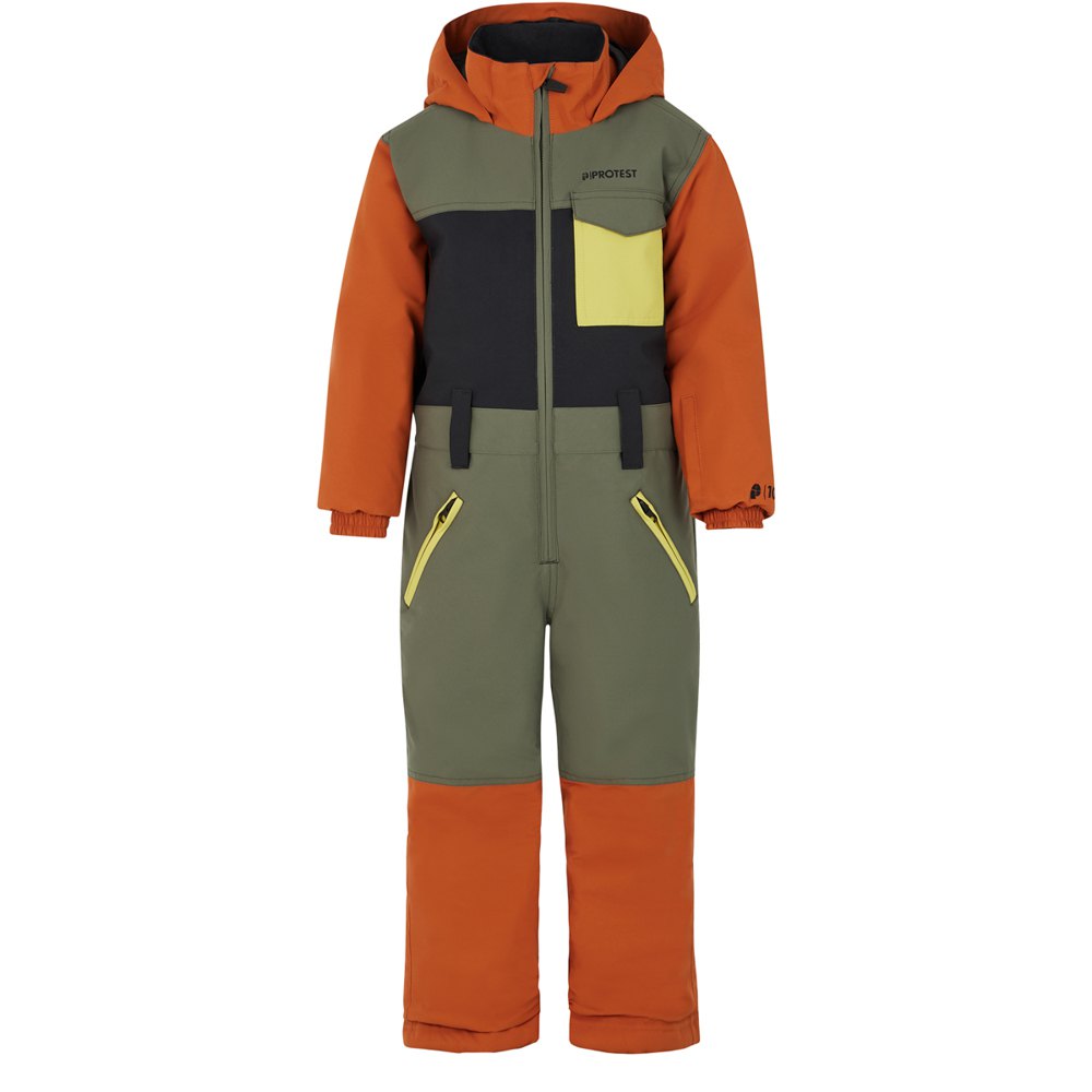 Protest Prtroulin Race Suit Grün,Orange 98 cm Junge von Protest