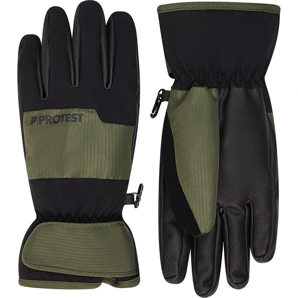 Protest Razor Gloves Grün M Mann von Protest