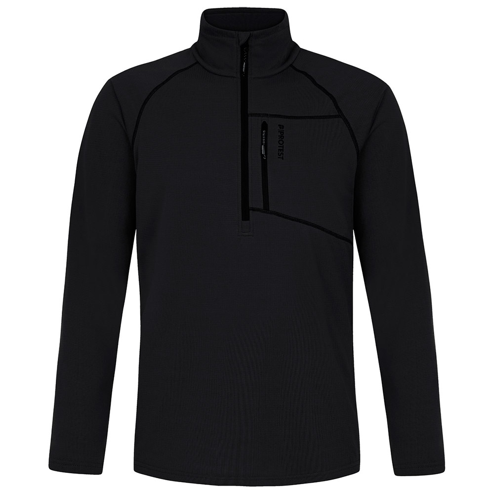Protest Rekody Half Zip Sweatshirt Schwarz 2XL Mann von Protest