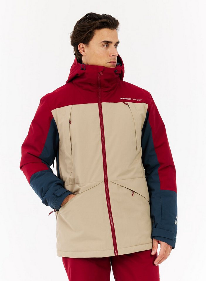 Protest Skijacke PRTDunton snowjacket Velvet red von Protest