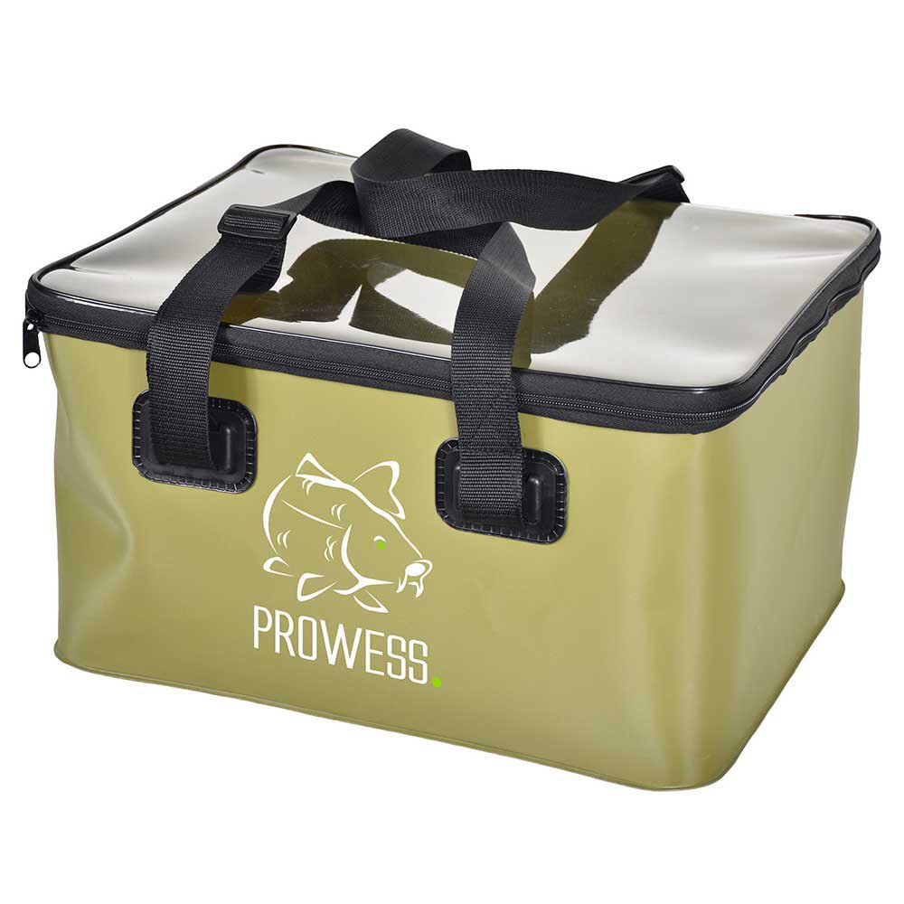 Prowess W Box 40l Bait Pouch Gelb 45 x 34 x 25 cm von Prowess