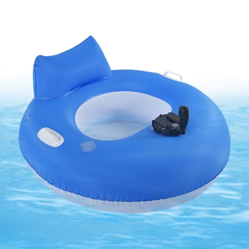 Proypiax Elektrisches Poolfloß - Aufblasbarer Wassertreiber Zum Schwimmen | Tragbare Liegematte Für Sommernutzung Am See Fluss Zum Schwimmen Und Sonnenbaden von Proypiax