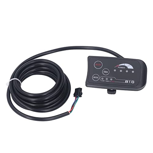 Psytfei S810 LED-Anzeigefeld 36V 48V E-Bike-Display-Controller Für Elektrofahrrad 4-Draht-Fahrradmodifikation LED-Kontrollanzeige Messgerät SM-Stecker von Psytfei