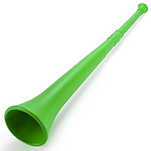Pudgy auf dem Arm Pedro 's Kunststoff Vuvuzela Stadion Horn, 26, grün von Pudgy Pedro's