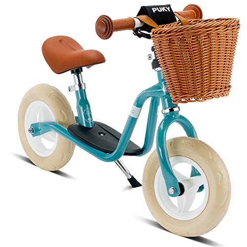 PUKY LR M Classic | sicheres, stylisches Laufrad | Lenker & Sattel höhenverstellbar | rutschfestes Trittbrett | für Kinder ab 2 Jahren | Pastellblau von Puky