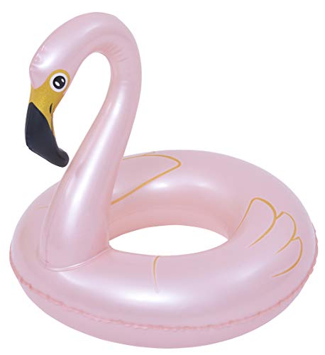 Flamingo Schwimmring Durchmesser ca. 55cm Flamingoschwimmring in rosa Sommer Baden Schwimmen Schwimmbad von Pullach Hof
