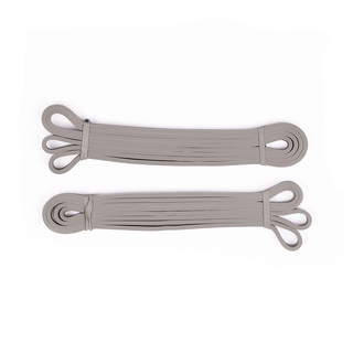 Fitnessbänder 2er Set in verschiedenen Stärken für die Verwendung mit FREESIXD oder Fitnessstange - 2er Set Grau (bis 30kg Widerstand) von Pullup & Dip