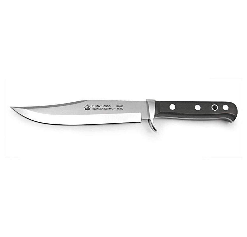 Puma Messer Survival Knife Tucson Bowiemesser mit Lederscheide Pakkaholzgriff von Puma Messer